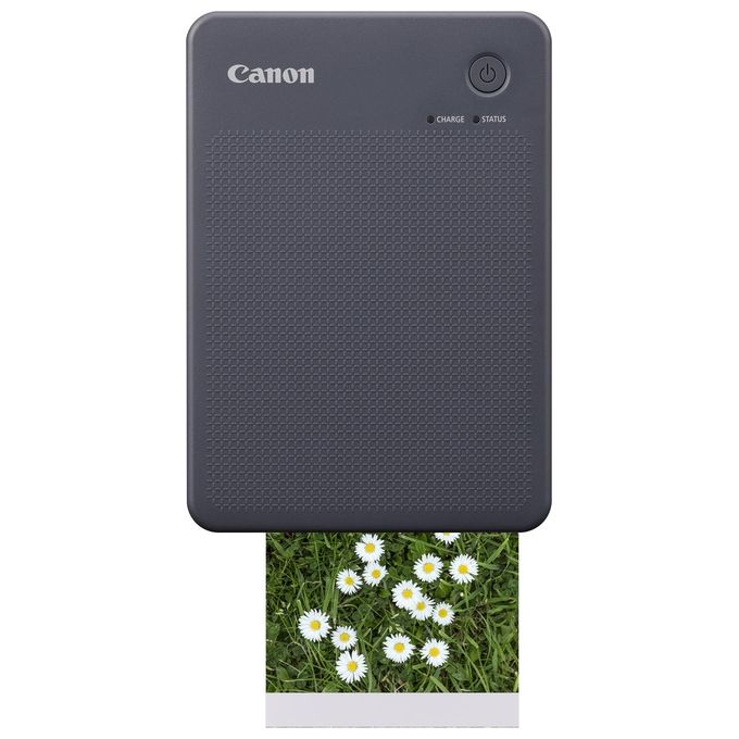 Canon Stampante portatile SELPHY QX20: per la stampa Wi-Fi direttamente dal tuo dispositivo smart. Stampa a sublimazione 2 formati di stampe con adesivo rimovibile e ricarica USB-C - Nero