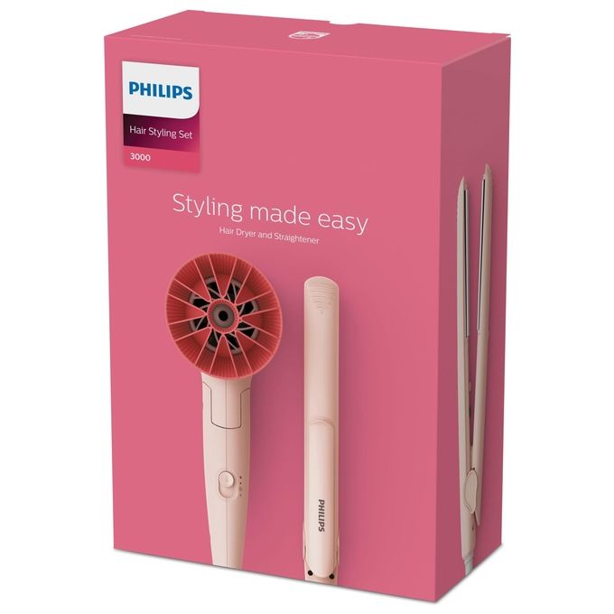 Philips 3000 Series Set per Styling dei Capelli Accessorio Thermoprotect 1600W