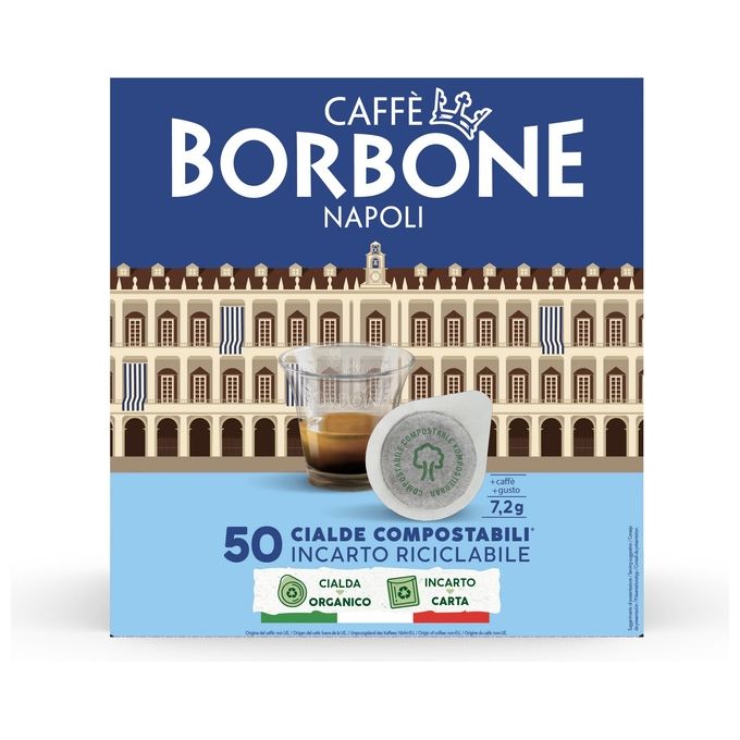 Borbone Cialda 44 Miscela Decisa 50 Pezzi