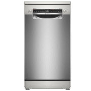 Bosch SPS4EMI24E Serie 4 - Lavastoviglie slim a libera installazione 10 coperti, Classe C, Home Connect, EfficientDry, AquaStop, (84,5x45x60 cm), Inox