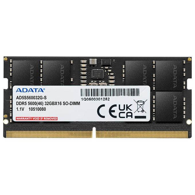 Adata AD5S560016G-S Memoria Ram Sodimm 16Gb Ddr5 5600mhz