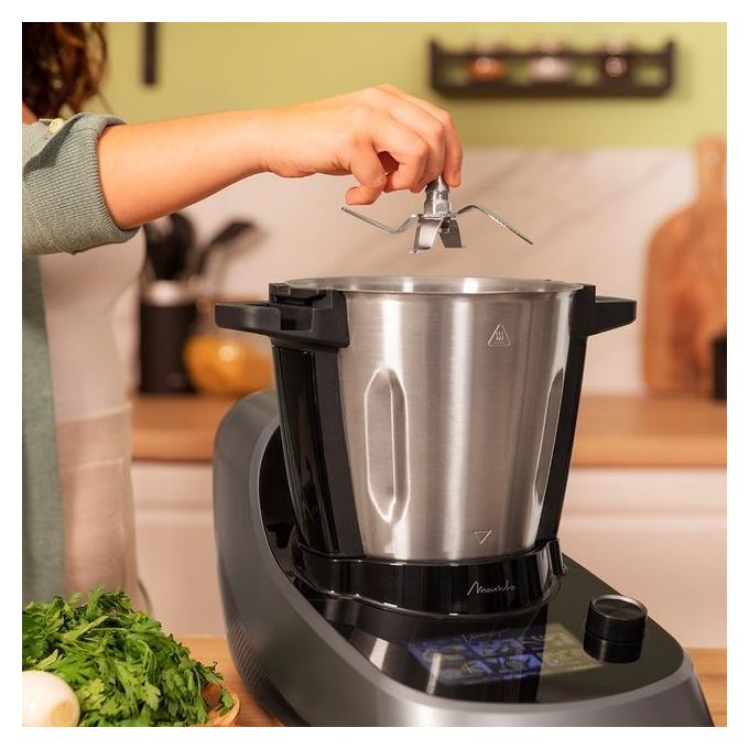 Cecotec Multicooker Mambo Touch con Caraffa Habana Robot da Cucina 1600W 3,3 Litri 37 Funzioni Inox Nero