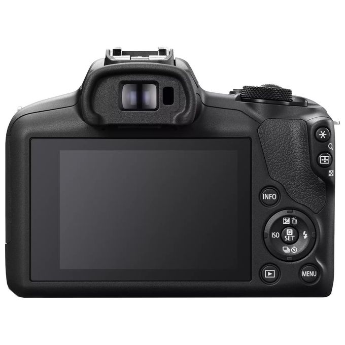 Canon EOS R100  RF-S 18-45mm F4.5-6.3 IS STM  RF-S 55-200mm F5-7.1 IS STM Kit MILC 24.1 MP CMOS 6000x4000 Pixel Nero