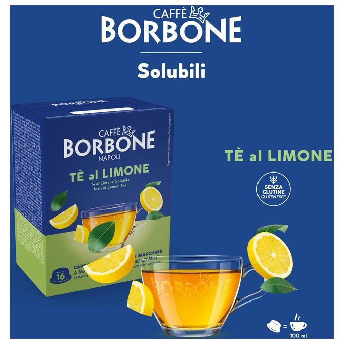Borbone Lavazza a Modo Mio The al Limone 16 Capsule