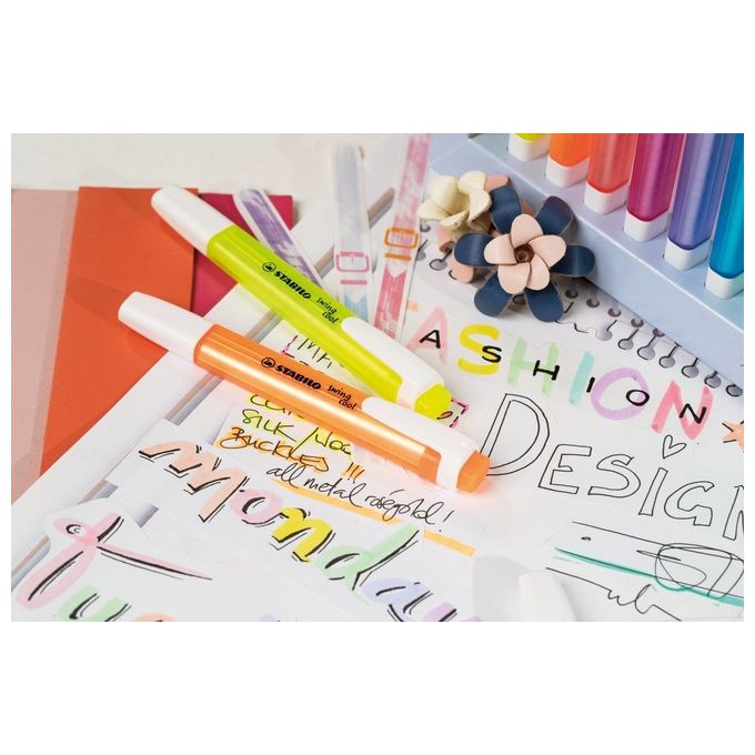 Stabilo Confezione 10 Pezzi Swing Cool Turchese
