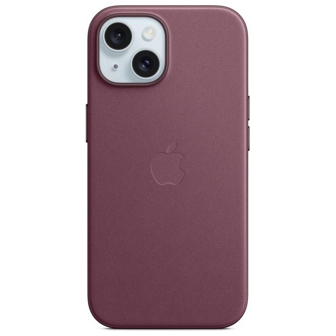 Apple Custodia MagSafe in Tessuto FineWoven per iPhone 15 Gelso ​​​​​​​