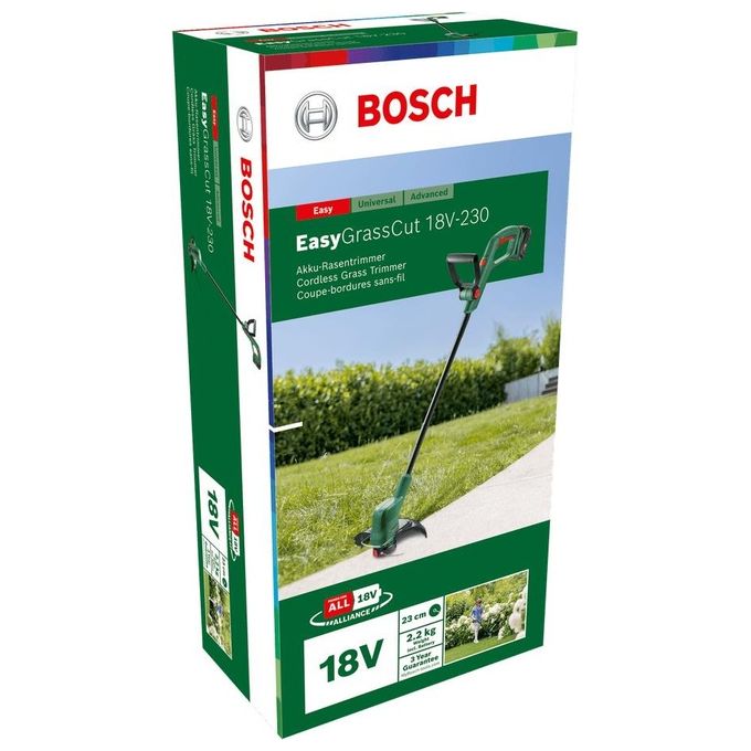 Bosch EasyGrassCut 18V-230 Tagliabordi a Batteria