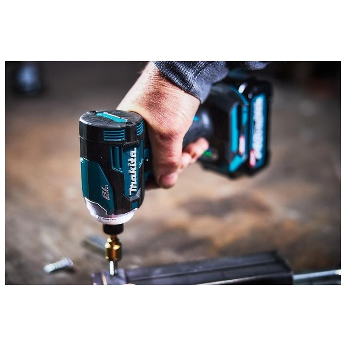 Makita Td001Gz02 Avvitatore Ad Impulsi 40V 1-4 Bl 210Nm (Batteria Non Inclusa)