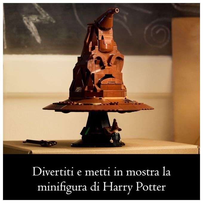 Lego, Il Cappello Parlante di Hogwarts, Set Costruzioni, 561 Pezzi, Harry Potter
