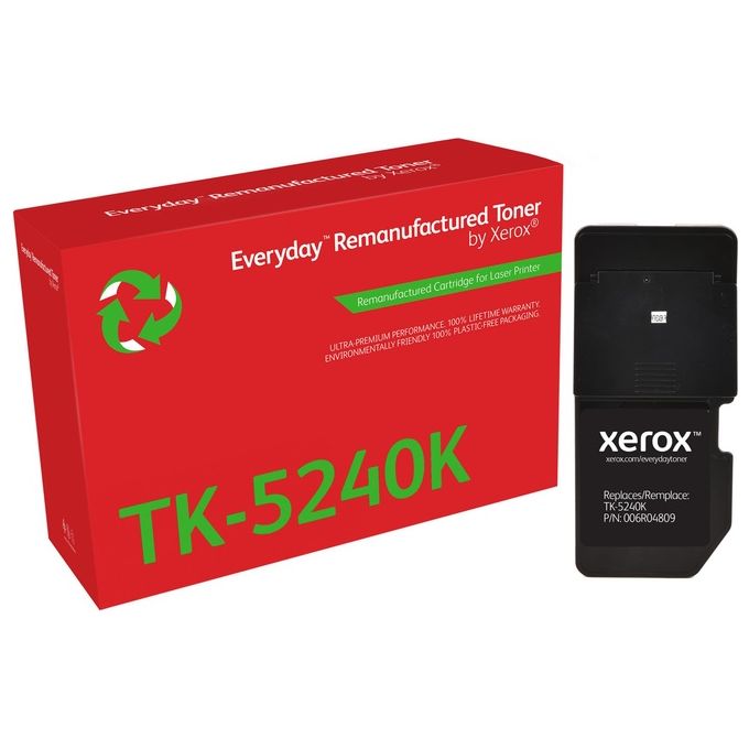 Everyday di Xerox Toner Rigenerato Nero Compatibile con Kyocera Tk-5240k