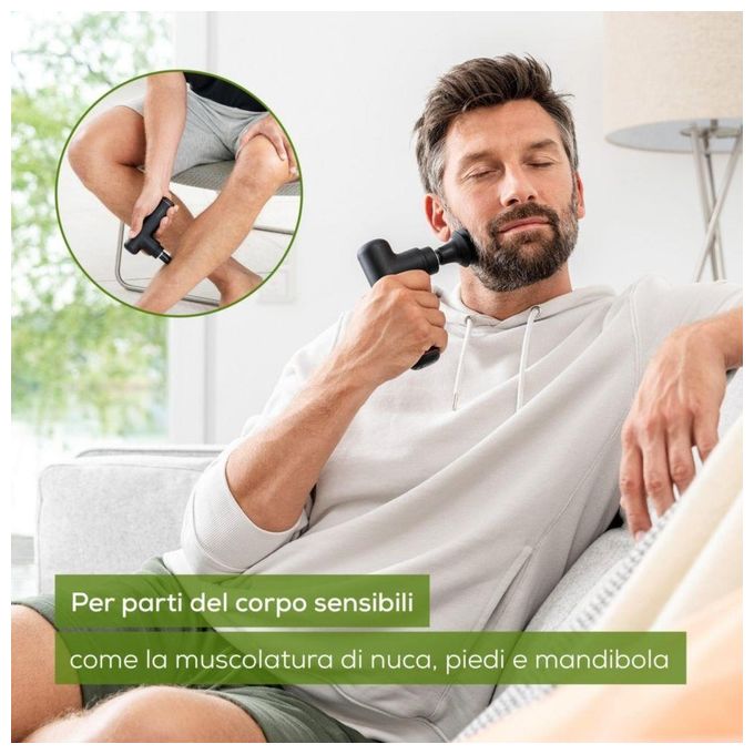 Beurer MG 79 Massaggiatore a Pistola Sensitive 3 Accessori