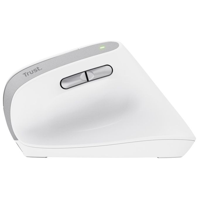 Trust Bayo II Mouse Ufficio Mano Destra RF Wireless Ottico 2400 DPI Bianco
