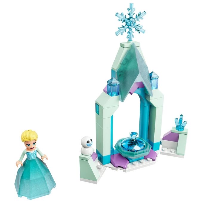 LEGO Disney il Cortile Del Castello di Elsa