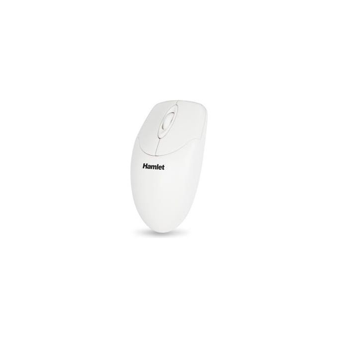 Hamlet Mouse Ottico Usb 1000dpi Bianco