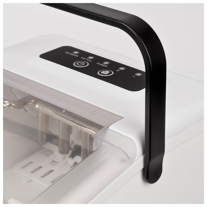Girmi GH74 Fabbricatore di Ghiaccio1100 cubetti x 24h Spegnimento automatico Accessori inclusi Bianco