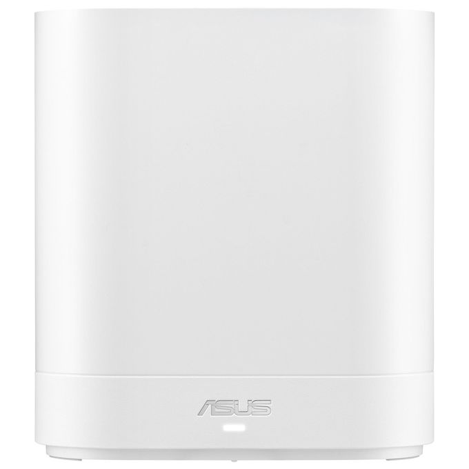 ASUS ExpertWiFi EBM68 Sistema Tri-Band WIFI 6 Mesh, Business, Supporta fino a 5 SSIDs, Guest Portal, 2.5 Gbps, Sicurezza Network Enterprise, ExpertWiFi app, Bianco, confezione da 2 pezzi