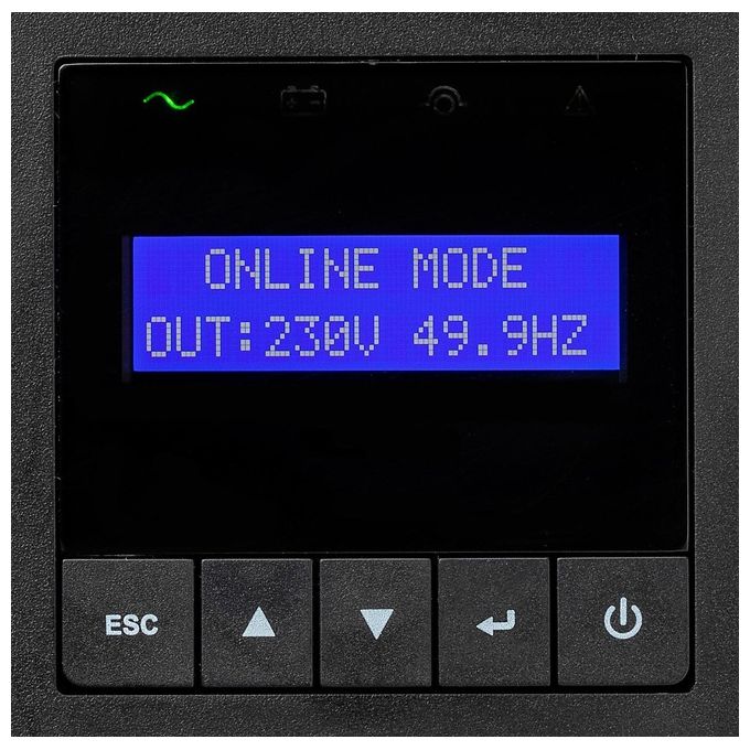 Eaton 9E2000IR Gruppo di Continuita' Ups Doppia Conversione Online 2 Kva 1800 W 6 Prese Ac