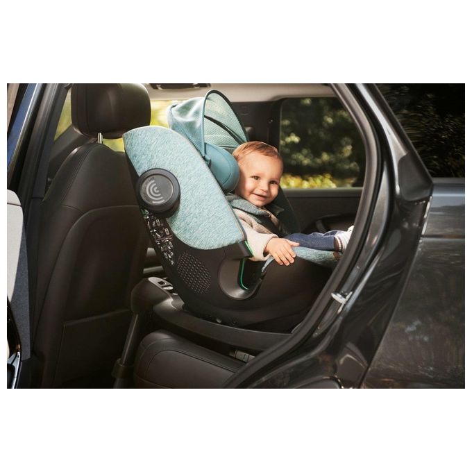 Chicco Base Seggiolino Auto Full 360 Gradi iSize Black air