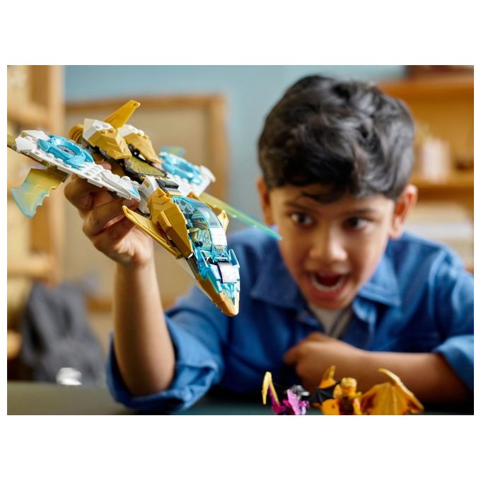 LEGO Il jet dragone d'oro di Zane