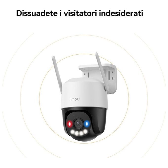 Imou Telecamera Cruiser SC 4G 3K PTZ IP-Wi-Fi Full-color 5MP RedeBlue light