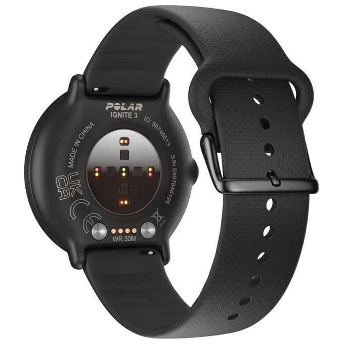 Polar Ignite 3 1.28'' Amoled GPS Sport Salute Notifiche Nero S-L