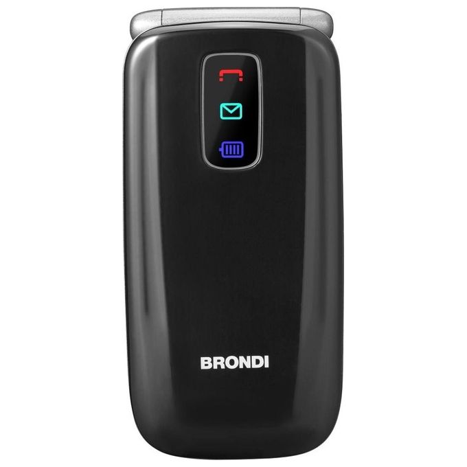 Brondi Amico Leale 2.4'' Dual Sim SOS Black Metal