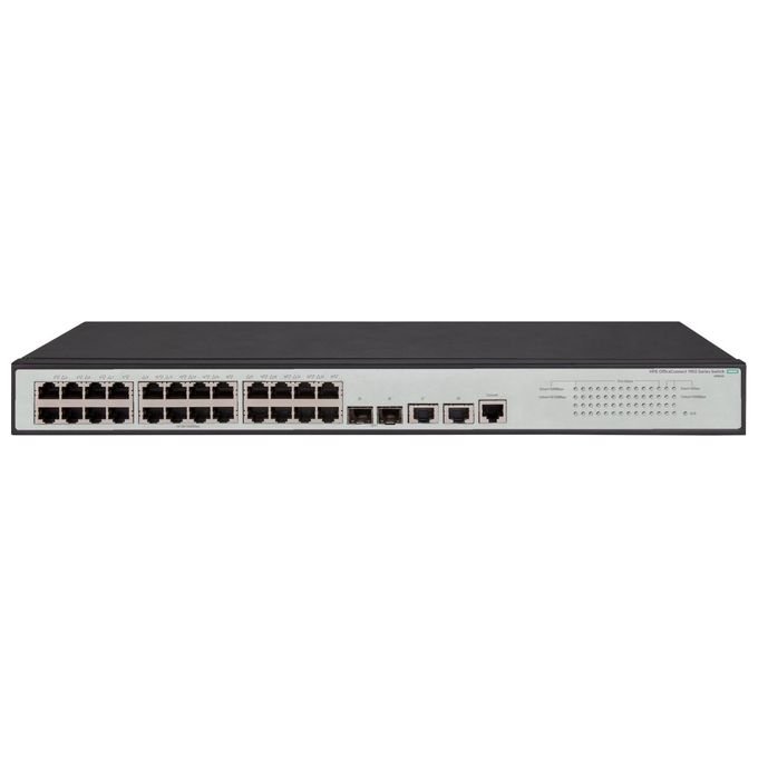 HP 1950-24G-2SFP+-2XGT Switch L3 gestito 24 x 10-100-1000 + 2 x Gigabit SFP - 10 Gigabit SFP+ + 2 x 10Gb Ethernet montabile su rack
