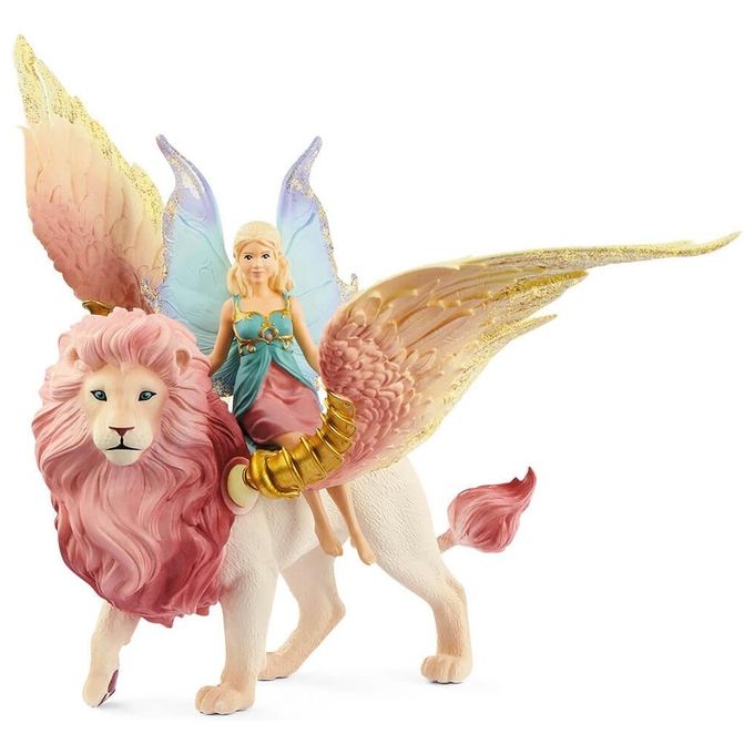 Schleich Bayala Leone in Volo con Fata