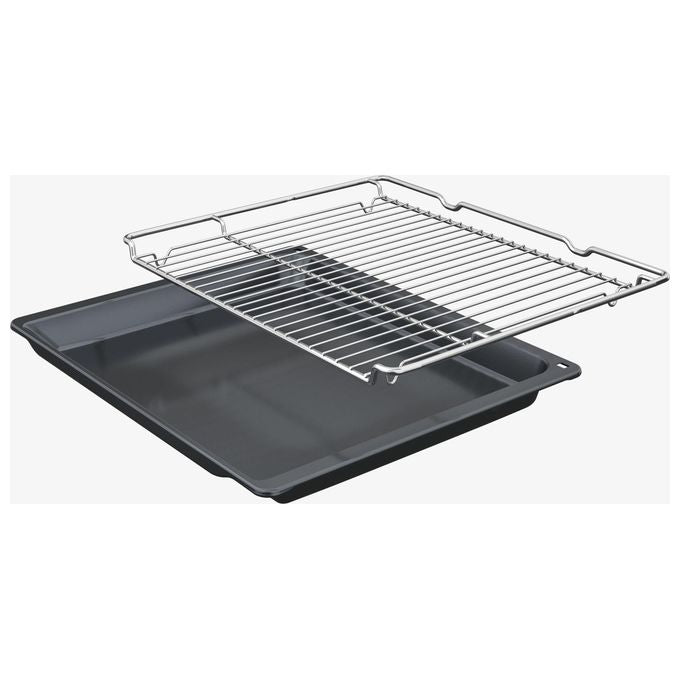Bosch HQA534BB3 Forno Elettrico da Incasso Ventilato Multifunzione con Grill e Vapore Capacita' 71 Litri Classe A Larghezza 60 cm colore Nero