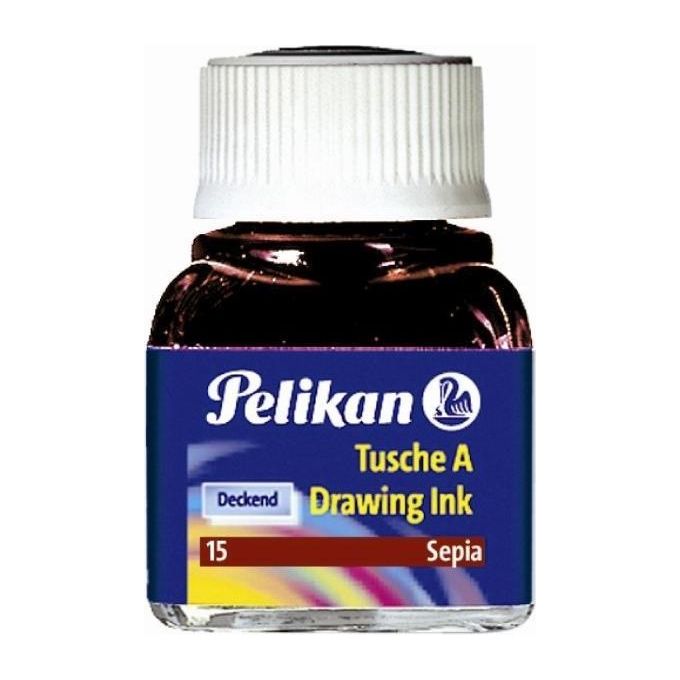 Pelikan Confezione 10 Inchiostro China 523-15 Seppia