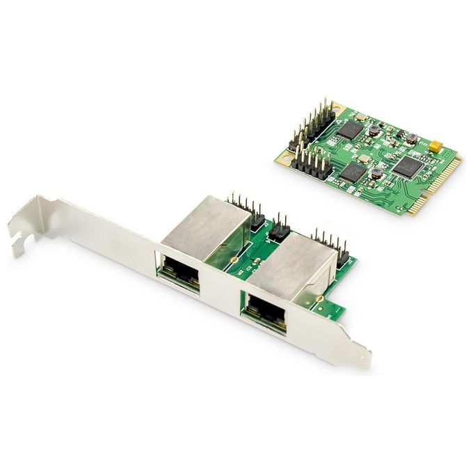 Digitus Scheda di Rete Gigabit Ethernet Mini PCI Express