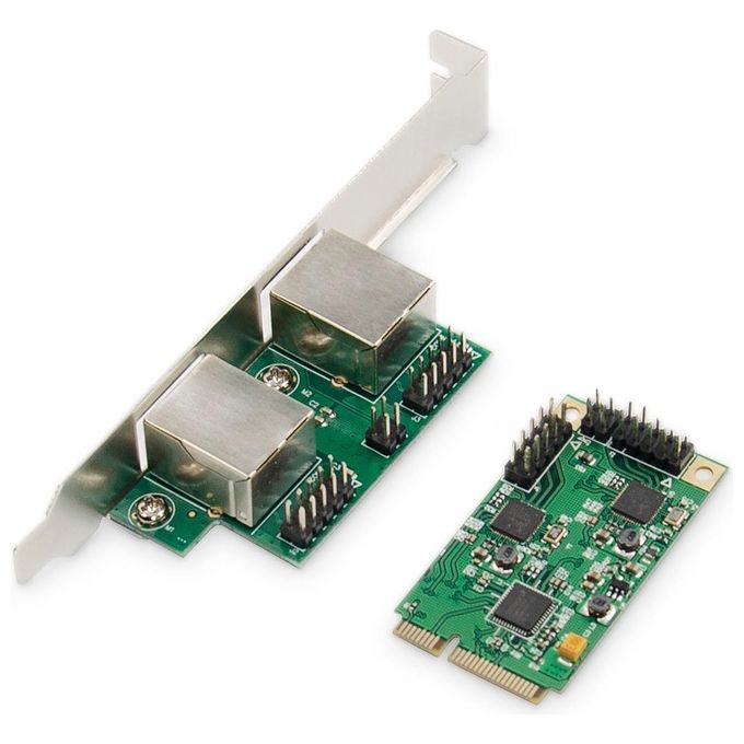 Digitus Scheda di Rete Gigabit Ethernet Mini PCI Express