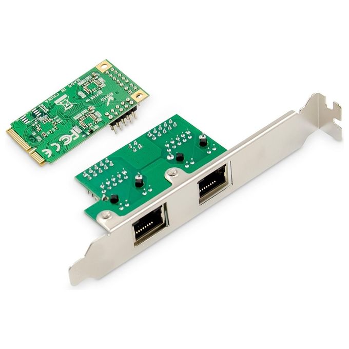 Digitus Scheda di Rete Gigabit Ethernet Mini PCI Express