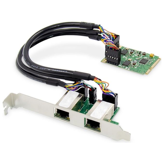 Digitus Scheda di Rete Gigabit Ethernet Mini PCI Express