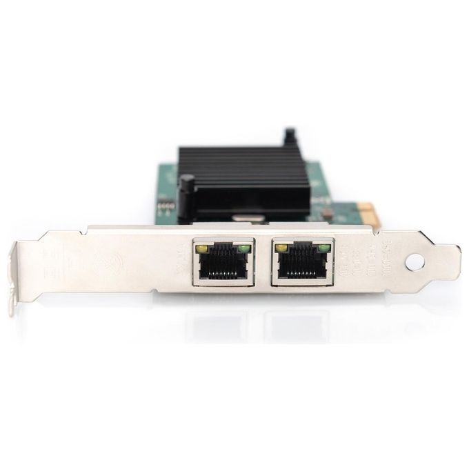 Digitus DN10132 Scheda Gigabit Ethernet Pci Express 2 Porte