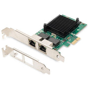 Digitus DN10132 Scheda Gigabit Ethernet Pci Express 2 Porte