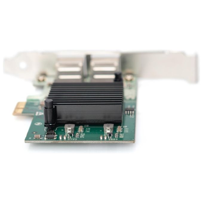 Digitus DN10132 Scheda Gigabit Ethernet Pci Express 2 Porte