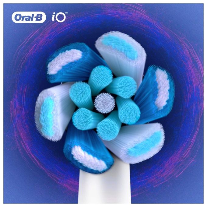 Braun Oral-B iO Ultimate Clean Testina per Spazzolino 4 Pezzi Bianco