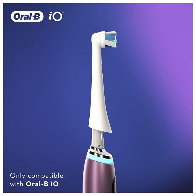 Braun Oral-B iO Ultimate Clean Testina per Spazzolino 4 Pezzi Bianco