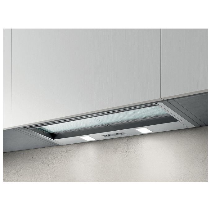 Elica PRF0121107B CIAK LUX GR-A-86 Cappa da incasso Classe energetica D 3 Velocita' Aspirante 86 cm Argento