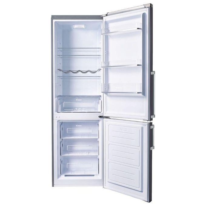 Candy CCBS 6182XH-2N Frigorifero Combinato Capacita' 220 Litri Classe energetica F Statico Maniglia Esterna 185 cm Inox