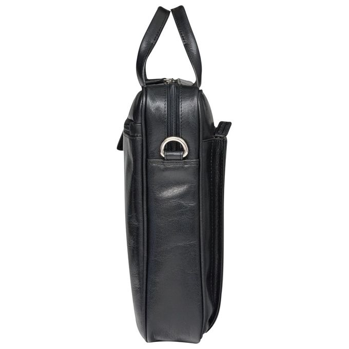 Dbramante 1928  Borsa in Pelle Amalienborg per Notebook 15'' Nera