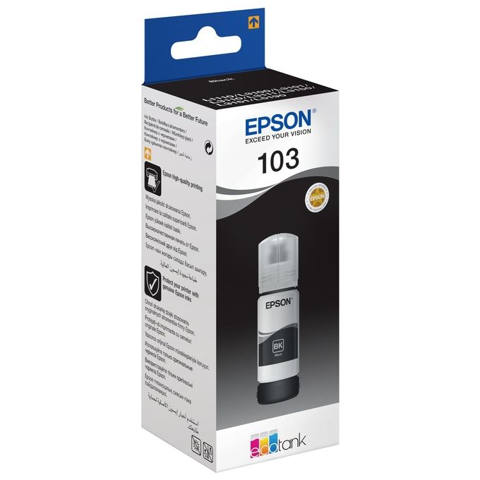 Epson Serie 103 EcoTank Nero Ink Bottle