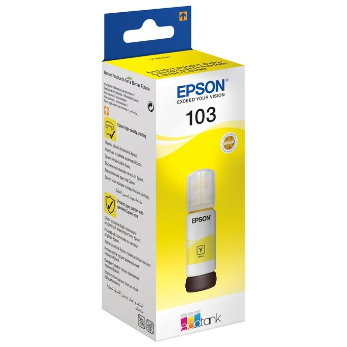 Epson Serie 103 EcoTank Giallo Ink Bottle
