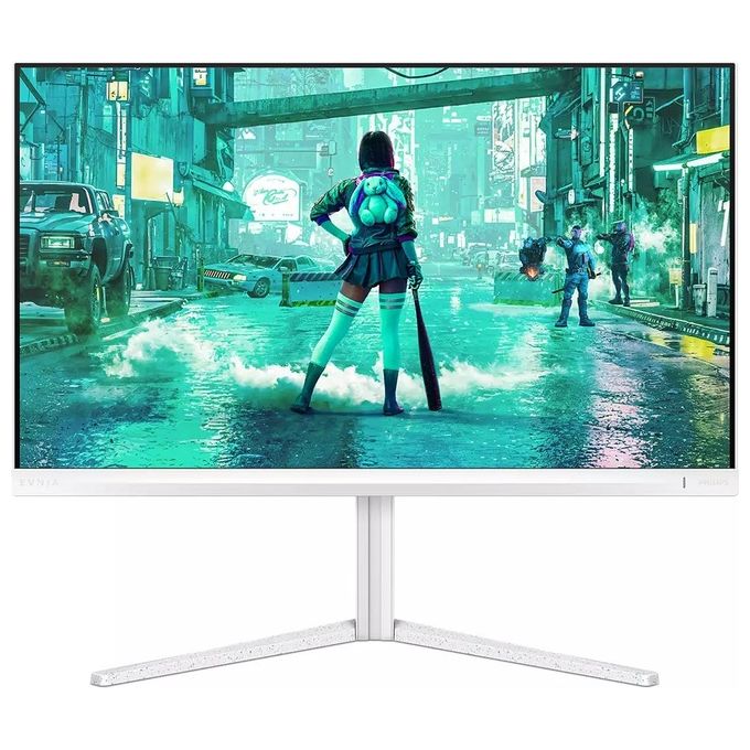 Philips Evnia 27M2N3201A Monitor da gioco Full HD da 27 pollici 180 Hz 05 ms FreeSync Prem. G-Sync Comp. HDR10 (1920x1080 2x HDMI DisplayPort) bianco
