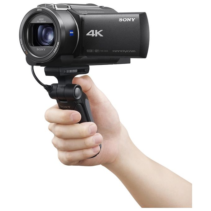Sony FDR-AX43 Videocamera Digitale 4k Ultra Hd con Sistema di Stabilizzazione Integrato a Cinque Assi Nero