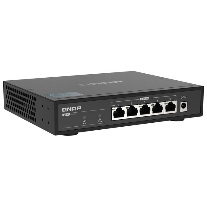 Qnap QSW-1105-5T Switch 5 Porte 25Gbps con Rj45 Unmanaged Switch