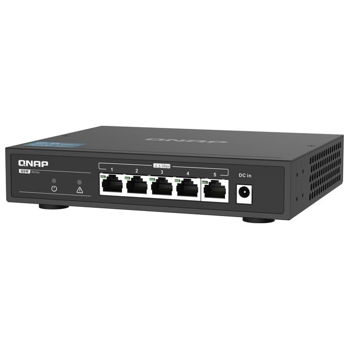 Qnap QSW-1105-5T Switch 5 Porte 25Gbps con Rj45 Unmanaged Switch