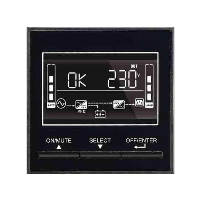Tecnoware UPS EVO DSP PLUS 2400 Gruppo di Continuita' Tecnologia On Line Installazione Rack e Tower 8 Uscite IEC Potenza 2400VA