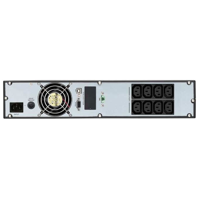 Tecnoware UPS EVO DSP PLUS 2400 Gruppo di Continuita' Tecnologia On Line Installazione Rack e Tower 8 Uscite IEC Potenza 2400VA
